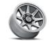 ICON Alloys Rebound SLX Charcoal 6-Lug Wheel; 17x8.5; 0mm Offset (2024 Ranger)