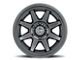 ICON Alloys Rebound SLX Satin Black 6-Lug Wheel; 17x8.5; 25mm Offset (2024 Ranger)