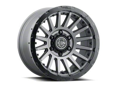 ICON Alloys Recon Pro Charcoal 6-Lug Wheel; 17x8.5; 25mm Offset (24-25 Ranger)