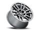 ICON Alloys Vector 6 Titanium 6-Lug Wheel; 17x8.5; 25mm Offset (2024 Ranger)