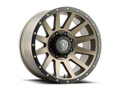 ICON Alloys Compression Bronze 8-Lug Wheel; 20x10; -19mm Offset (94-02 RAM 2500)