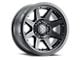 ICON Alloys Rebound Pro Satin Black 6-Lug Wheel; 17x8.5; 25mm Offset (99-06 Sierra 1500)