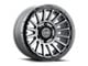 ICON Alloys Recon Pro Charcoal 6-Lug Wheel; 17x8.5; 0mm Offset (99-06 Sierra 1500)