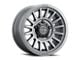 ICON Alloys Recon SLX Charcoal 6-Lug Wheel; 17x8.5; 0mm Offset (99-06 Sierra 1500)