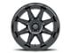 ICON Alloys Bandit Gloss Black 6-Lug Wheel; 20x10; -24mm Offset (99-06 Silverado 1500)