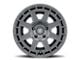 ICON Alloys Compass Satin Black 6-Lug Wheel; 17x8.5; 0mm Offset (99-06 Silverado 1500)