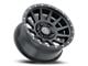 ICON Alloys Compression Satin Black 6-Lug Wheel; 17x8.5; 25mm Offset (23-25 Canyon)