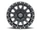 ICON Alloys Compression Satin Black 6-Lug Wheel; 17x8.5; 25mm Offset (23-25 Canyon)