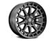 ICON Alloys Journey Satin Black 5-Lug Wheel; 17x8; 38mm Offset (87-90 Dakota)