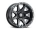 ICON Alloys Rebound Satin Black 5-Lug Wheel; 17x8.5; 0mm Offset (87-90 Dakota)