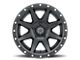 ICON Alloys Rebound Satin Black 5-Lug Wheel; 17x8.5; 0mm Offset (87-90 Dakota)
