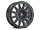 ICON Alloys Ricochet Satin Black 5-Lug Wheel; 17x8; 38mm Offset (87-90 Dakota)