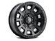 ICON Alloys Thrust Satin Black 5-Lug Wheel; 17x8.5; 0mm Offset (87-90 Dakota)