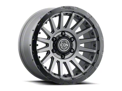 ICON Alloys Recon Pro Charcoal 6-Lug Wheel; 17x8.5; 6mm Offset (21-25 F-150)