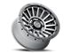 ICON Alloys Recon Pro Charcoal 8-Lug Wheel; 17x8.5; 13mm Offset (06-08 RAM 1500 Mega Cab)