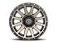 ICON Alloys Compression Bronze 8-Lug Wheel; 20x10; -19mm Offset (19-24 RAM 3500 SRW)