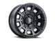 ICON Alloys Thrust Satin Black 6-Lug Wheel; 17x8.5; 25mm Offset (19-23 Ranger)