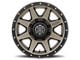 ICON Alloys Rebound HD Bronze 8-Lug Wheel; 18x9; 12mm Offset (20-24 Sierra 2500 HD)