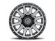 ICON Alloys Compression HD Titanium 8-Lug Wheel; 18x9; 12mm Offset (20-24 Sierra 3500 HD SRW)