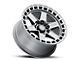 ICON Alloys Raider Titanium 6-Lug Wheel; 17x8.5; 0mm Offset (14-18 Silverado 1500)