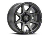 ICON Alloys Rebound Titanium 6-Lug Wheel; 17x8.5; 0mm Offset (14-18 Silverado 1500)