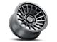 ICON Alloys Recon SLX Satin Black 6-Lug Wheel; 17x8.5; 25mm Offset (14-18 Silverado 1500)