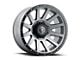 ICON Alloys Compression Titanium 8-Lug Wheel; 20x10; -19mm Offset (20-25 Silverado 2500 HD)