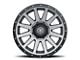 ICON Alloys Compression Titanium 8-Lug Wheel; 20x10; -19mm Offset (20-25 Silverado 2500 HD)