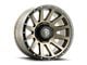 ICON Alloys Compression Bronze 8-Lug Wheel; 20x10; -19mm Offset (20-24 Silverado 3500 HD SRW)