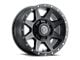 ICON Alloys Rebound Satin Black 8-Lug Wheel; 20x9; 12mm Offset (07-10 Silverado 3500 HD SRW)