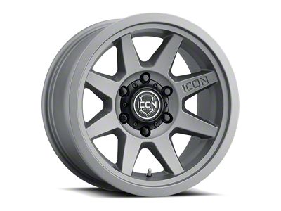 ICON Alloys Rebound SLX Charcoal 6-Lug Wheel; 17x8.5; 0mm Offset (15-20 Tahoe)