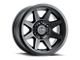 ICON Alloys Rebound SLX Satin Black 6-Lug Wheel; 17x8.5; 25mm Offset (15-20 Tahoe)