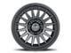 ICON Alloys Recon SLX Satin Black 6-Lug Wheel; 17x8.5; 25mm Offset (15-20 Tahoe)