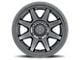 ICON Alloys Rebound Pro Satin Black 6-Lug Wheel; 17x8.5; 0mm Offset (15-20 Yukon)