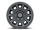 ICON Alloys Thrust Satin Black 6-Lug Wheel; 17x8.5; 25mm Offset (15-20 Yukon)