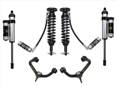 ICON Vehicle Dynamics 1.75 to 2.63-Inch Suspension Lift System with Tubular Upper Control Arms; Stage 4 (2014 4WD F-150 Excluding Raptor)