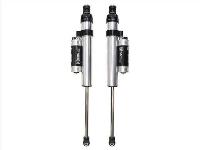 ICON Vehicle Dynamics Extended Travel V.S. 2.5 Series Front Piggyback Shocks with CDCV for 6 to 8-Inch Lift (11-16 Sierra 2500 HD)