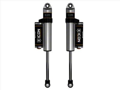 ICON Vehicle Dynamics V.S. 2.5 Series Rear Piggyback Shocks for 6 to 8-Inch Lift (07-19 Sierra 2500 HD)