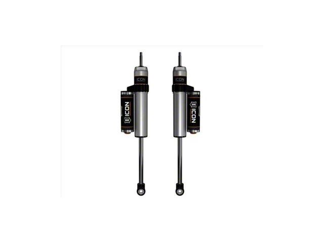 ICON Vehicle Dynamics Extended Travel V.S. 2.5 Series Front Piggyback Shocks for 6 to 8-Inch Lift (11-16 Silverado 3500 HD)