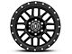 ICON Alloys Alpha Satin Black 6-Lug Wheel; 17x8.5; 0mm Offset (15-20 Tahoe)