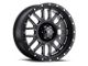 ICON Alloys Alpha Satin Black Milled 6-Lug Wheel; 20x9; 16mm Offset (21-24 F-150)