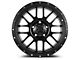 ICON Alloys Alpha Satin Black Milled 6-Lug Wheel; 20x9; 16mm Offset (04-08 F-150)