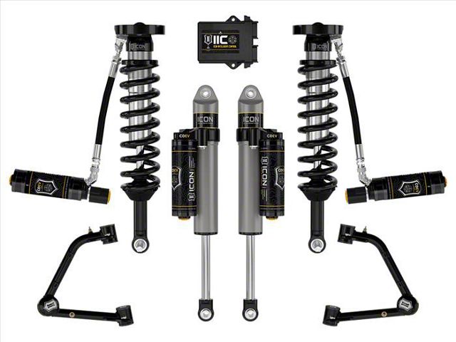 ICON Vehicle Dynamics 1.75 to 2.50-Inch Suspension Lift System with Tubular Upper Control Arms; Stage 6 (23-24 Canyon, Excluding AT4X)