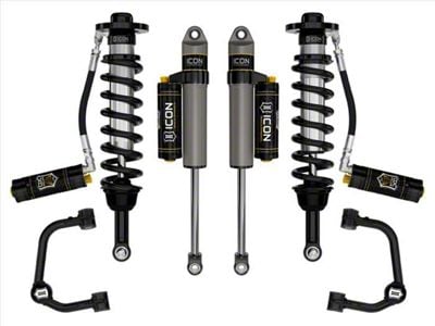 ICON Vehicle Dynamics 2.50 to 3-Inch Suspension Lift System with Tubular Upper Control Arms; Stage 4 (21-25 F-150 Tremor w/o CCD System & BlueCruise)