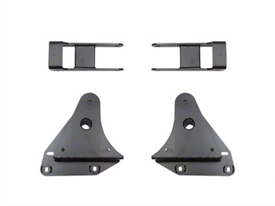 ICON Vehicle Dynamics 3-Inch Front Lift Hanger and Shackle Kit (99-04 4WD F-250 Super Duty)