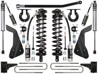 ICON Vehicle Dynamics 4 to 5.50-Inch Coil-Over Conversion Lift System; Stage 1 (05-07 4WD 6.0L Powerstroke F-250 Super Duty)