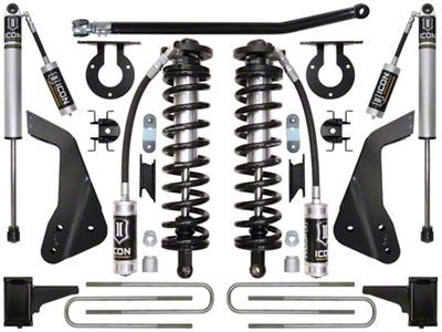 ICON Vehicle Dynamics 4 to 5.50-Inch Coil-Over Conversion Lift System; Stage 1 (08-10 4WD 6.4L Powerstroke F-250 Super Duty)