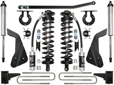 ICON Vehicle Dynamics 4 to 5.50-Inch Coil-Over Conversion Lift System; Stage 2 (08-10 4WD 6.4L Powerstroke F-250 Super Duty)