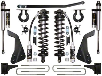 ICON Vehicle Dynamics 4 to 5.50-Inch Coil-Over Conversion Lift System; Stage 3 (08-10 4WD 6.4L Powerstroke F-250 Super Duty)