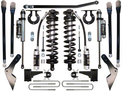 ICON Vehicle Dynamics 4 to 5.50-Inch Coil-Over Conversion Lift System; Stage 4 (05-07 4WD 6.0L Powerstroke F-250 Super Duty)